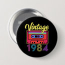Recherche de anniversaire 80 badges Cassette