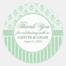 Recherche de pois vert et blanc autocollants Rayures