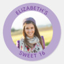 Recherche de sweet 16 photo autocollants Moderne