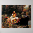 Suche nach lady of shalott poster Malerei