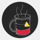 Recherche de caféine autocollants Caféiné