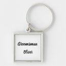 Recherche de wedding favor porteclés Groomsman