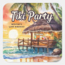 Recherche de plage de palmiers autocollants Anniversaire