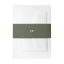 Recherche de monogramme bandeaux de faire part Minimaliste