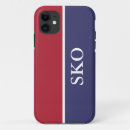 Recherche de rayures bleues et blanches iphone coques Pour tous
