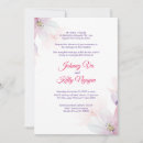 Recherche de bilingue mariage invitations Rose