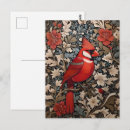 Recherche de cardinal cartes postales Amoureux des oiseaux
