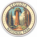 Recherche de sequoia autocollants Parc national de séquoia