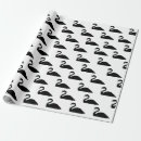 Recherche de cygnes papier cadeau Mignon
