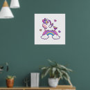 Suche nach regenbogen einhorn poster Prinzessin