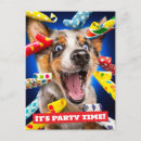 Recherche de chien heureux invitations Fête