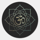 Recherche de lotus om autocollants Symbole de l'om