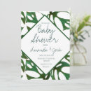 Recherche de feuille monstera invitations Tropical