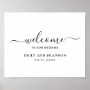 Recherche de welcome to our wedding posters Pour elle