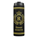 Recherche de initiales décorées tasses Décoré d'un monogramme