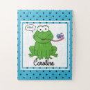 Suche nach niedlicher frosch puzzle Für kinder