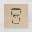 Recherche de cafés cartes visite Pour elle