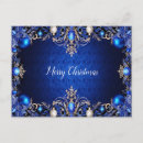 Recherche de décor de noël cartes postales Bleu