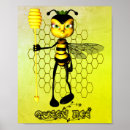 Suche nach bienen cartoon poster Honig