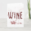 Recherche de vigne vœux cartes Rouge