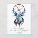 Recherche de dreamcatcher cartes postales Aquarelle