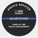 Recherche de patrouille autocollants Policier