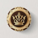 Suche nach goldene krone buttons Goldgelb