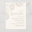 Recherche de chic bridal shower invitations Typographie