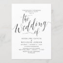 Recherche de familles invitations Noir et blanc