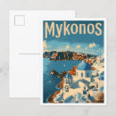 Suche nach mykonos postkarten Illustration