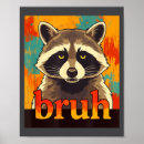 Suche nach lustiger waschbär poster Einzigartig