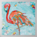 Recherche de oiseaux tropicaux posters Bleu