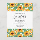 Recherche de motif de tournesol invitations Fleurs jaunes
