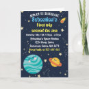 Suche nach weltraum party einladungen Raketenschiff