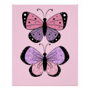 Suche nach lila schmetterlinge poster Rosa