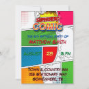 Suche nach comic style einladungen Für kinder