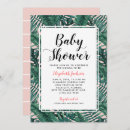 Recherche de tropical palm invitations Moderne