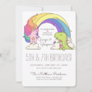 Recherche de dinosaures anniversaire invitations Parti