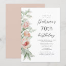 Recherche de 30 40 50 60 invitations Floral