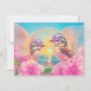 Suche nach coole vögel poster Tropische sonnenuntergangskunst