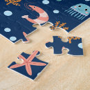 Recherche de créatures mer puzzles Eau