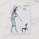 Recherche de dog walking business cartes visite Marche