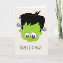 Recherche de frankenstein vœux cartes Mignon