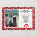 Recherche de bandana rouge invitations Cheval
