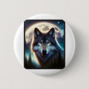 Suche nach grauer wolf buttons Wald