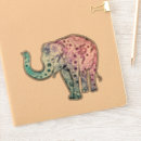 Recherche de éléphant mandala autocollants Illustration