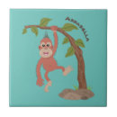 Suche nach niedlicher affe fliesen Cartoon