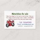 Suche nach motorradfahren visitenkarten Transport