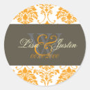 Recherche de damassé orange Classique