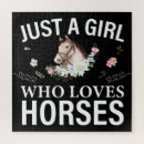 Recherche de le cheval puzzles Girl